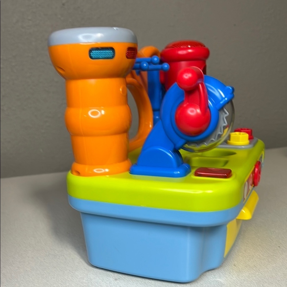 Orange and Red Learning Toy Workbench - Picture 2 of 6